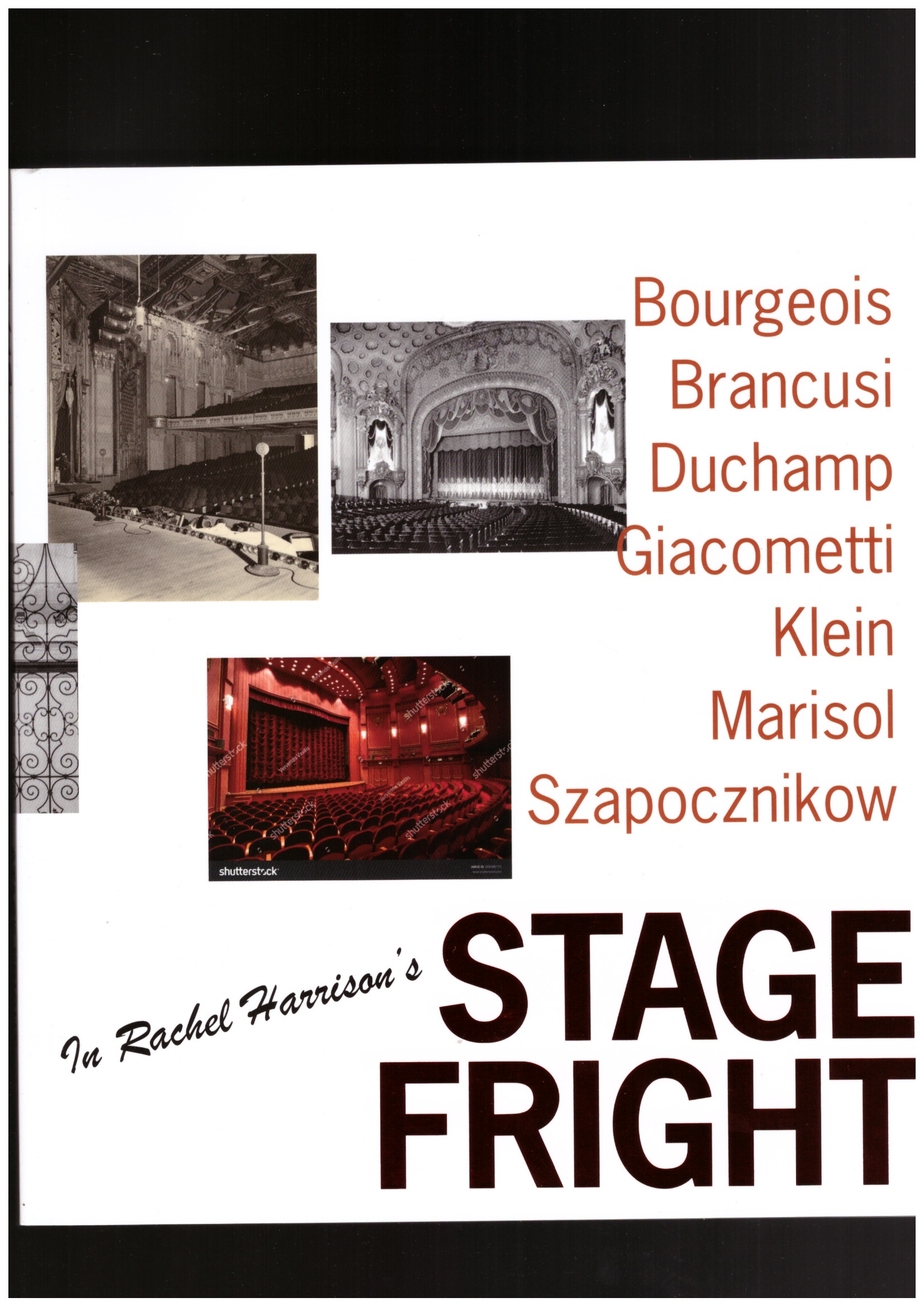 HARRISON, Rachel - Stage Fright